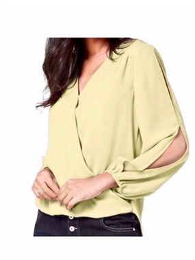 INC International Concepts Surplice Blouse